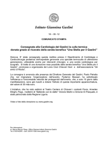 Istituto Giannina Gaslini 18 – 05