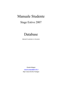 15_Stage_2007_files/Corso2007Database - INFN-LNF