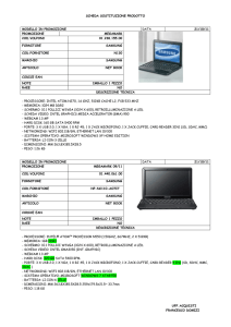 modello in promozione