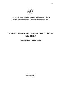 pag. 1 ASSOCIAZIONE ITALIANA DI RADIOTERAPIA