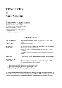 programma - Consiglio Regionale della Valle d`Aosta