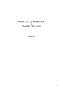 PRIVILEGI SUI BENI MOBILI - Studio Legale Riccardo Riva