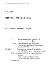 Volume = numero delle occorrenze dell` Entita` o Asso