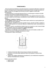 Appunti di termodinamica