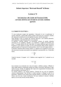 La corrente elettrica continua (parte2)