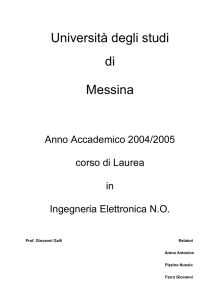 monolitici - Università degli Studi di Messina