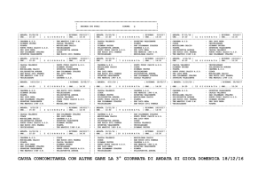 2° Categoria girone Q