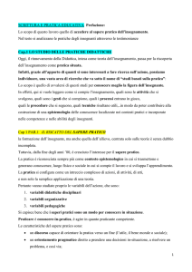 SCRITTURA E PRATICA EDUCATIVA Prefazione