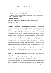 resoconto integrale - Consiglio Regionale della Campania