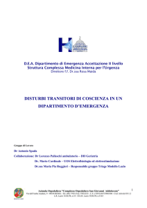 introduzione - Azienda Ospedaliera San Giovanni Addolorata