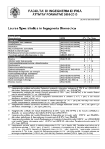 LS-Biomedica - Scuola di Ingegneria