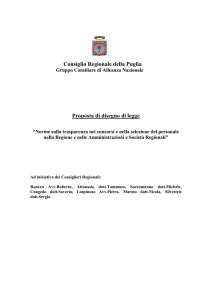 Proposta - Consiglio Regionale della Puglia