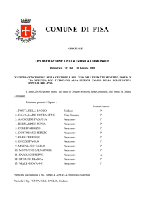 Convenzione Campo Sportivo Putignano