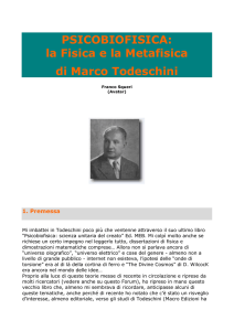 La Fisica e la Metafisica