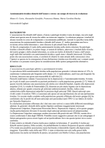 Autoimmunità tiroidea e stress: un campo di ricerca