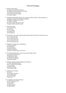 Test di Fisiologia