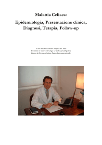 Malattia Celiaca: Epidemiologia, Presentazione clinica, Diagnosi, T