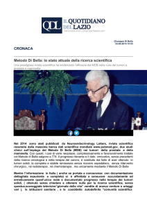 Documento - Giuseppe Di Bella