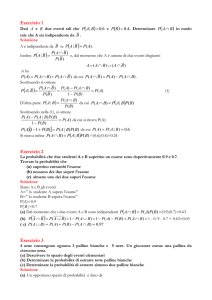 Esercizio 1 - statistica@unimib