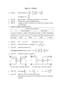 Diagrammi di Bode e Risposta in Frequenza