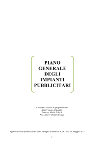 impianti per le pubbliche affissioni