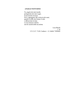 Angelo notturno - Carducci