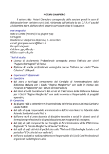 Scarica Cv - Unione Italiana dei Ciechi e degli Ipovedenti