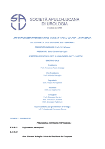 programma-189 - Organizzazione eventi e congressi a Foggia e