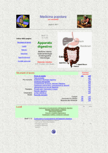 Apparato digestivo - Enciclopedia di Medicina Popolare