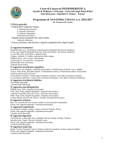 programma au 16_17 - Corso di Laurea in Infermieristica
