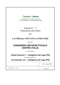 scheda_07_lavoro_minorile - Consorzio Ortofrutticolo Centro Italia