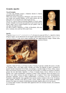 Euripide, Ippolito - genere e dintorni