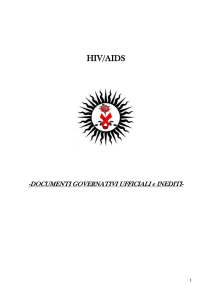 iv / aids documentazioni ufficiali governative