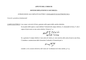 APPUNTI DEL CORSO DI SISTEMI IMPIANTISTICI E SICUREZZA