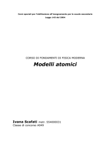Modelli atomici
