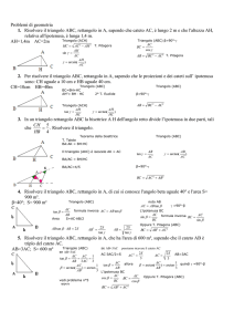 Problemi di geometria