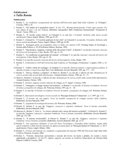 Pubblicazioni - Dipartimento di Scienze Politiche e Sociali