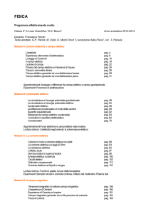 fisica - Istituto Salesiano Don Bosco