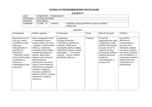 scienze naturali