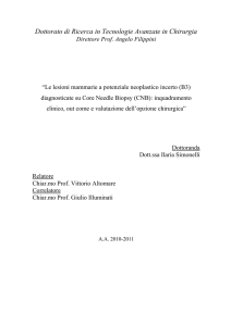 4. Hayes BD, O`Doherty A, Quinn CM “Correlation of needle