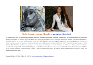 Stella Grande e Anime Bianche www.animebianche.it Le Anime