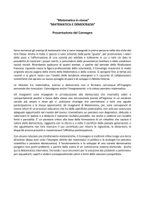 MATEMATICA E DEMOCRAZIA - Istituto Comprensivo Alessano