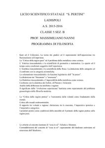 filosofia - Liceo Pertini Ladispoli