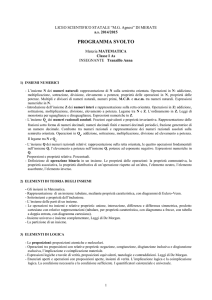as 2014/2015 - Liceo Statale MG Agnesi
