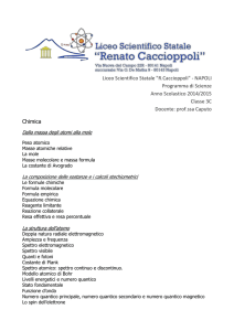 scienze 3c - Liceo Caccioppoli
