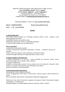 e-mail uffici - Liceo Statale MG Agnesi