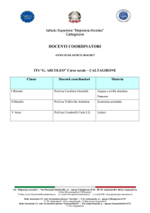 allegato - Majorana – Arcoleo