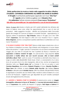 comunicato stampa - Comune di Salerno