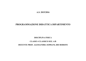 as 2015/2016 programmazione didattica dipartimento disciplina