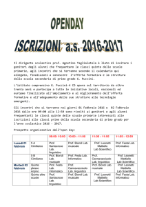 open_day_1 - Istituto Comprensivo Puccini 4CD